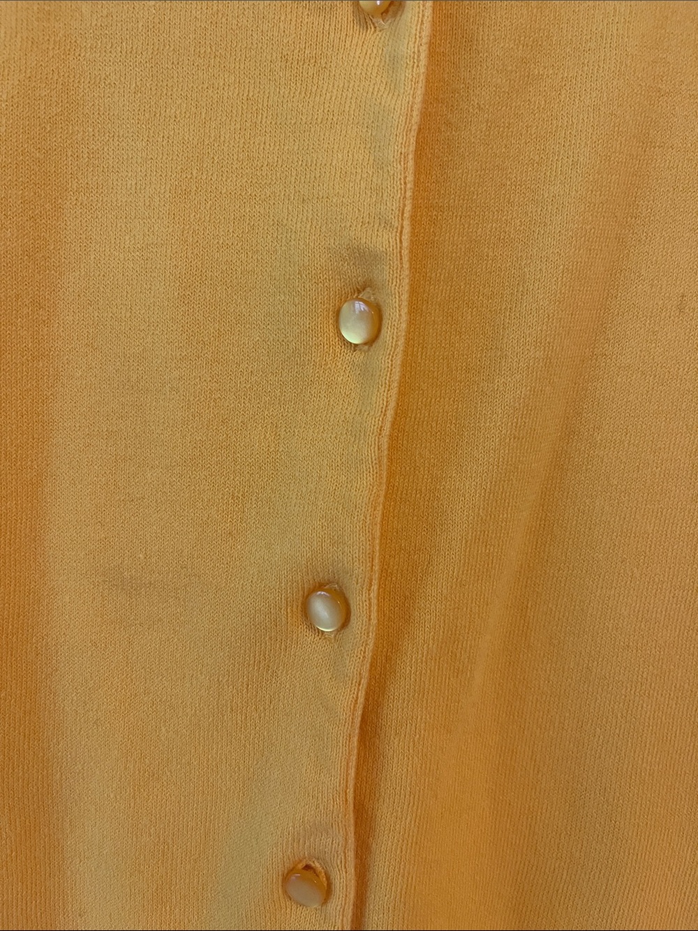 Cable & Gauge Bright Yellow Button-Front Cardigan - Picture 3 of 5